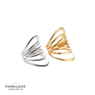 Dimension Silver Anillo #8