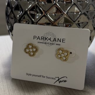 FLORA CON PERLAS ARETES